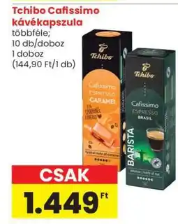 Spar Market Tchibo Cafissimo Kávékapszula ajánlat