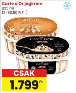 Spar Market CARTE D'OR Jégkrém ajánlat