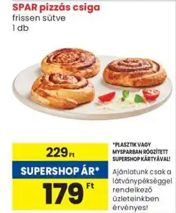 Spar Market SPAR pizzás csiga ajánlat