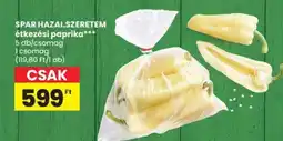 Spar SPAR Hazai étkezési paprika ajánlat
