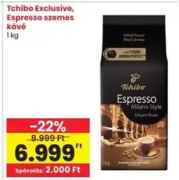 Spar Tchibo Exclusive, Espresso szemes kávé ajánlat