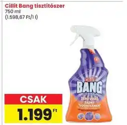 Spar Cillit Bang tisztítószer ajánlat
