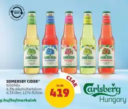 PENNY SOMERSBY Cider ajánlat