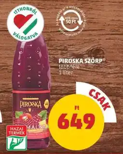 PENNY Piroska Szörp ajánlat