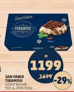 PENNY San Fabio Tiramisu ajánlat