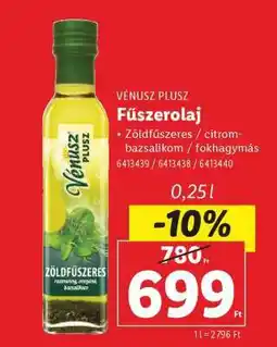 Lidl VÉNUSZ PLUSZ Fűszerolaj ajánlat