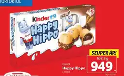Lidl KINDER Happy Hippo ajánlat