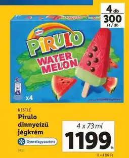 Lidl Nestlé Pirulo dinnyeízű jégkrém ajánlat
