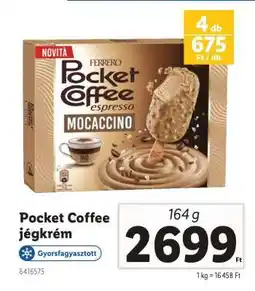 Lidl Pocket Coffee jégkrém ajánlat