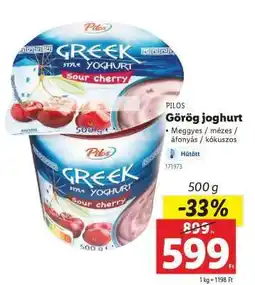 Lidl PILOS Görög joghurt ajánlat