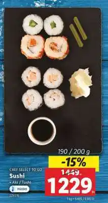 Lidl Sushi ajánlat