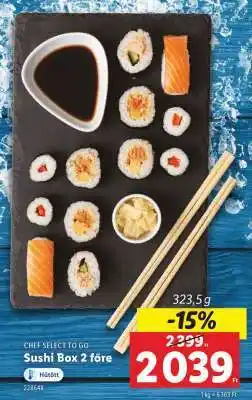 Lidl Sushi box 2 főre ajánlat
