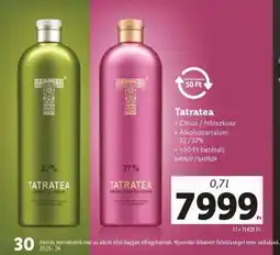 Lidl Tatratea ajánlat