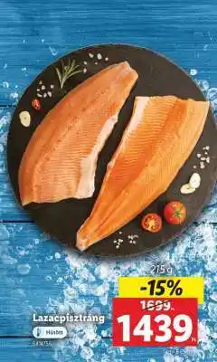 Lidl Lazacpisztráng ajánlat