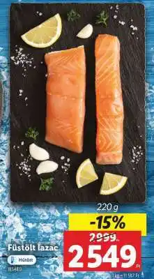 Lidl Füstölt lazac ajánlat