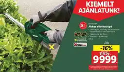 Lidl Akkus sövényvágó ajánlat