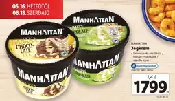 Lidl MANHATTAN Jégkrém ajánlat