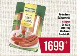 Coop Prémium Bécsi virsli ajánlat