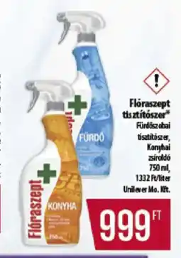 Coop Flóraszept tisztítószer ajánlat