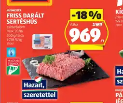 ALDI Friss darált sertéshús ajánlat
