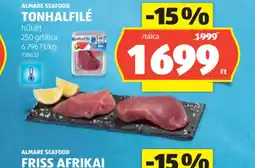 ALDI Almare Seafood Tonhalfilé ajánlat