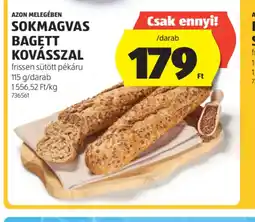 ALDI Sokmagvas bagett kovásszal ajánlat