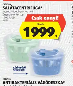 ALDI Crofton Salátacentrifuga ajánlat