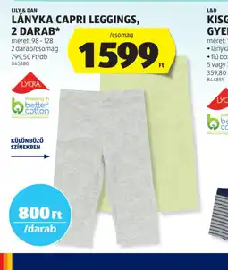 ALDI Lányka Capri Leggings ajánlat