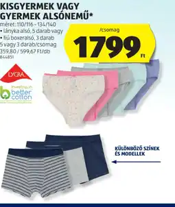 ALDI KISGYERMEK VAGY GYERMEK ALSNEMŰ ajánlat
