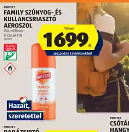 ALDI Protect Family Szúnyog- és Kullancsriaszt Aeroszol ajánlat