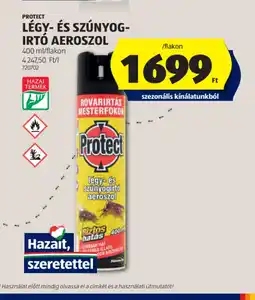 ALDI Protect Légy- és szúnyogirt aeroszol ajánlat