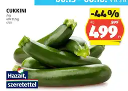 ALDI Cukkini ajánlat