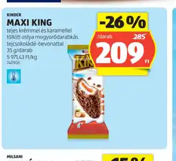 ALDI Kinder Maxi King ajánlat