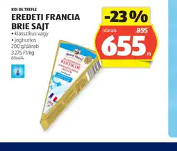 ALDI Eredeti Francia Brie Sajt ajánlat