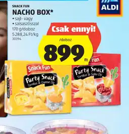 ALDI Snack Fun Nacho Box ajánlat