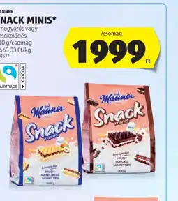 ALDI Manner Snack Minis ajánlat