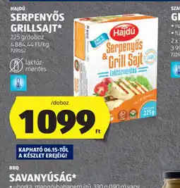 ALDI Hajdú Serpenyős Grillsajt ajánlat