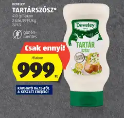 ALDI Develey Tartárszsz ajánlat