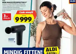 ALDI Crane Mini Masszázspisztoly ajánlat