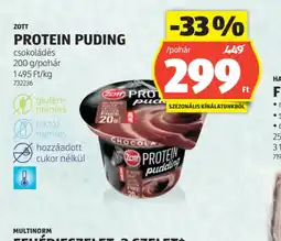 ALDI Zott Protein Pudding ajánlat
