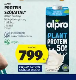 ALDI Alpro Protein Szjaital ajánlat