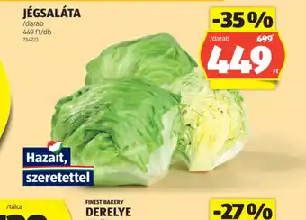 ALDI Jégsaláta ajánlat