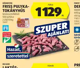 ALDI Friss Pulyka-Tokányhús ajánlat