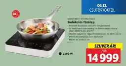 Lidl SILVERCREST KITCHEN TOOLS Indukciós főzőlap ajánlat