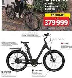Lidl Classic elektromos kerékpár ajánlat