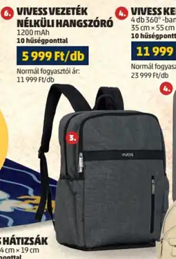 PENNY Vivess vezeték nélküli hangszóró ajánlat