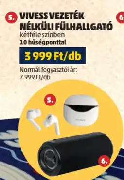 PENNY Vivess vezeték nélküli fülhallgató ajánlat