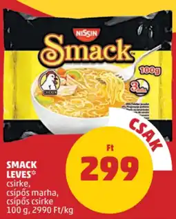 PENNY Smack leves ajánlat
