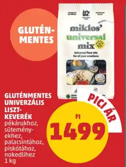 PENNY Gluténmentes univerzális lisztkeverék ajánlat
