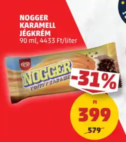 PENNY Nogger karamell jégkrém ajánlat